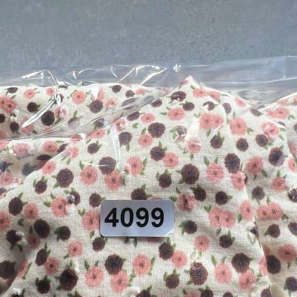 Christy Dawn Claire Dress Womens Size Large in Primrose Ditsy Cream Sleeveless - Picture 13 of 13